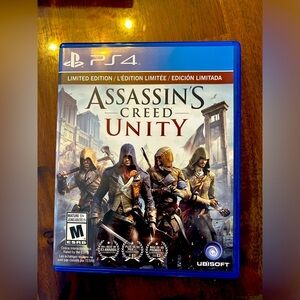 PS4 Assassins Creed Unity video game